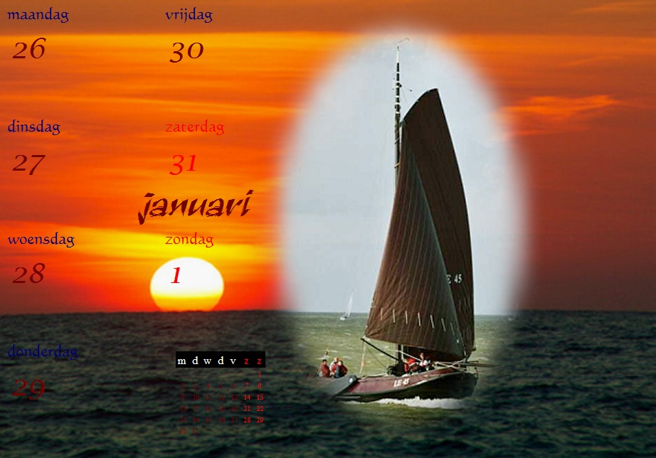 LE45 Eerste week van 2006